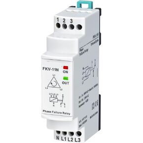 FKV-11N 3 * 380VAC مع فشل الطور ثلاثية الطور ، عدم تناسق الطور (ثابت. 30 ٪) ترحيل 1pcs in Kuwait