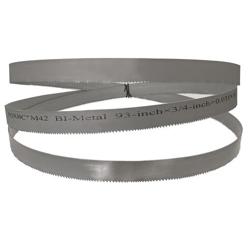 FoxBC 93 "x 3/4" × 5/8 TPI قطع المعادن ثنائية المعدنية M42 شفرات المنشار in Saudi Arabia