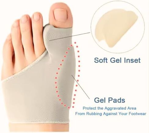2-in-1 Foot Care Kit – Toe Correctors for Women and Men & Metatarsal Pads – Ball of Foot Cushions for Heels, Toe Separators for Alignment, Blister Prevention, Forefoot Pain Relief Bundle in Saudi Arabia
