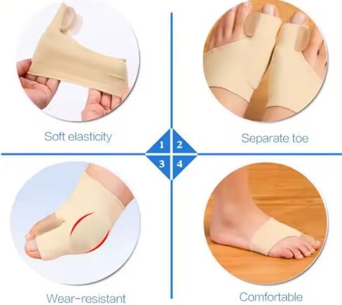 2-in-1 Foot Care Kit – Toe Correctors for Women and Men & Metatarsal Pads – Ball of Foot Cushions for Heels, Toe Separators for Alignment, Blister Prevention, Forefoot Pain Relief Bundle in Saudi Arabia