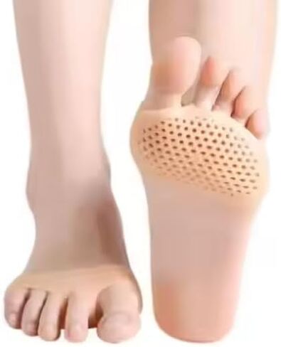 2-in-1 Foot Care Kit – Toe Correctors for Women and Men & Metatarsal Pads – Ball of Foot Cushions for Heels, Toe Separators for Alignment, Blister Prevention, Forefoot Pain Relief Bundle in Saudi Arabia