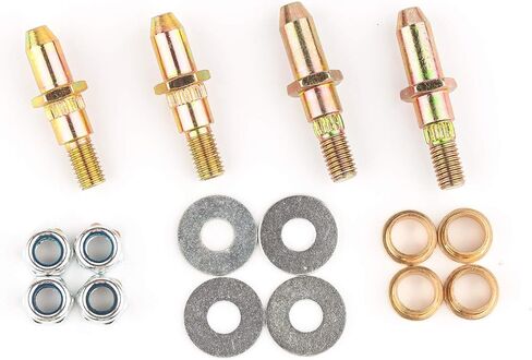 38453 for Chevy Silverado Door Hinge Pin Chevrolet GMC Sierra Yukon Cadillac Door Pin Truck SUV 1999 2000 2001 2002 2003 2004 2005 2006 2007 99 00 01-07 4.3 4.8 5.3 6.0 6.6L 19299324 89025539 (4 Sets) in Kuwait