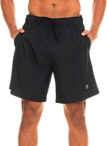 Champion Mens Swim Trunks with Mesh Liner, 7" Inseam Quick Drying Mens Bathing Suit, Board Shorts for Swimming and Beach in Kuwait