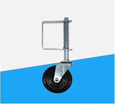 1 Pack 4 Inch Spring Wheel Door Accessories Damping Household Door Casters for Uneven Roads in Saudi Arabia