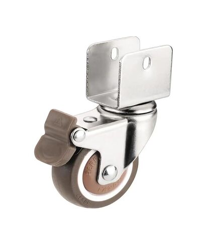 (حزمة من 4) صامت 2 بوصة على شكل حرف U على شكل حرف U سرير الأثاث المطاطي السرير Universal Caster (16mm-A) in Saudi Arabia