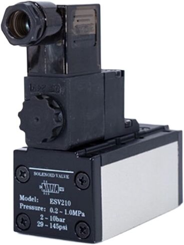 Solenoid Valve ESV Series ESV200 ESV300 ESV400 ESV600 220V 110V 24V 12V Terminal/Grommet نوع واحد/مزدوج الملف اللولبي (ESV330P ، AC 24V) in Saudi Arabia