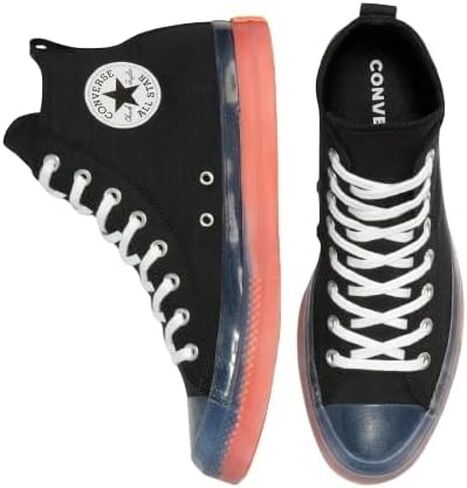 Converse Chuck Taylor All Star Cx Hi Black/Clear/Wild Mango Men's 8.5, Women's 10.5 Medium in Saudi Arabia