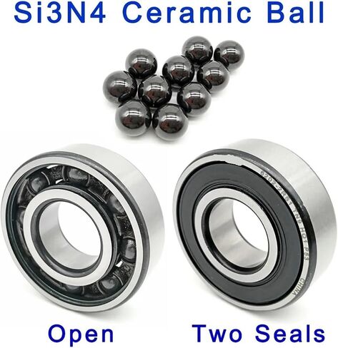 1pcs Bearing 6308-2Z TN9 HQ1 P53 6308 40x90x23 Ceramic Ball Bearings Single Si3N4 Ball ABEC-5 in Saudi Arabia