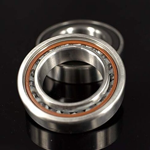 Angular Contact Bearings 1Pair DT Engraving Machine Spindle High Speed Sealing Ceramic Ball Bearing P4 ABEC-7 H7001C H7002C H7003C H7005C H7006C Bearings(H7001C 2RZ HQ1 1Pair) in Saudi Arabia
