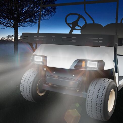 LED Golf Cart Light Kit for EZGO TXT 1996-2013 with Low/High Beam, Golf Cart Deluxe Headlight Taillights with Turn Signal Tail Light in Saudi Arabia