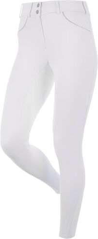 LeMieux Victoria Suede Seat Breeces - High Waisted - Lightweight Breathable Fabric in Saudi Arabia