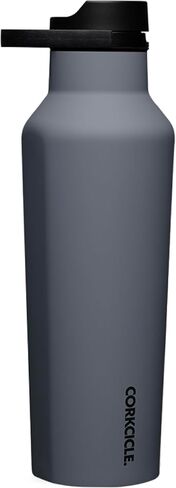 Corkcicle Sport Canteen - تبقي المشروبات الباردة 25 ساعة - زجاجة ماء من الفولاذ المقاوم للصدأ - ثلاثية المعزول - مقاومة للانسكاب - هدية شرب الصيف - تبقي مشروبات الجليد الباردة - 20 أوقية - رأس المطرقة in Kuwait