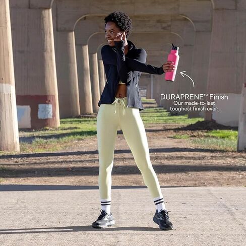 Corkcicle Sport Canteen - تبقي المشروبات الباردة 25 ساعة - زجاجة ماء من الفولاذ المقاوم للصدأ - ثلاثية المعزول - مقاومة للانسكاب - هدية شرب الصيف - تبقي مشروبات الجليد الباردة - 20 أوقية - رأس المطرقة in Kuwait