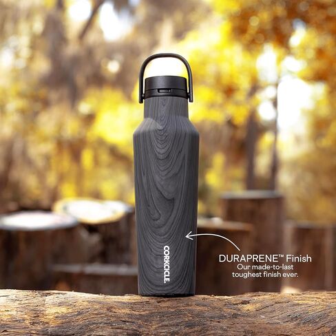 Corkcicle Sport Canteen - تبقي المشروبات الباردة 25 ساعة - زجاجة ماء من الفولاذ المقاوم للصدأ - ثلاثية المعزول - مقاومة للانسكاب - هدية شرب الصيف - تبقي مشروبات الجليد الباردة - 20 أوقية - رأس المطرقة in Kuwait