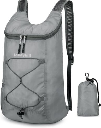 levayhill 16L Hiking-Daypack, Water-Resistant-Lightweight Foldable Travel Backpacks, Camping Outdoor Backpack Carry-on Bag in Kuwait