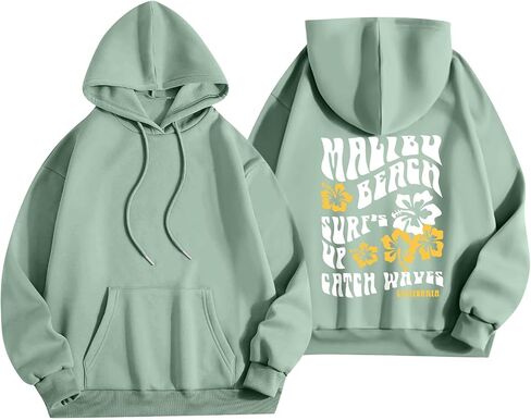 Hoodies for Women Long Sleeve Hoodies Cute Graphic Loose Womens Sweatshirts Casual Y2K Tops with Pockets in Saudi Arabia