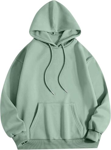 Hoodies for Women Long Sleeve Hoodies Cute Graphic Loose Womens Sweatshirts Casual Y2K Tops with Pockets in Saudi Arabia