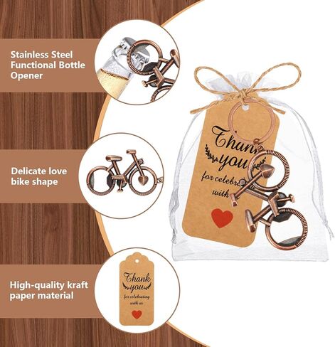 24Pack Bike Bottle Bother هدايا الدراجات الرئيسية للرجال لركوب الزجاجة الضيوف هدايا تذكارية لآباء عيد الميلاد يوم الدراجة الحفل ديكور in Kuwait