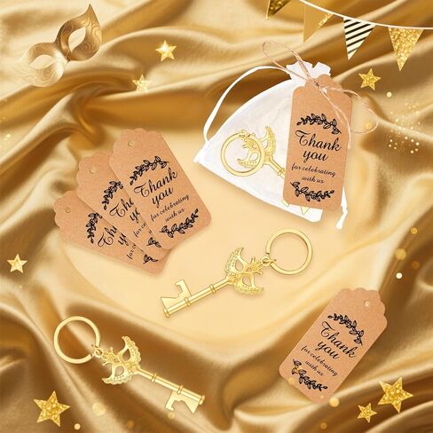 50Pcs Masquerade Party Favors Mask Design Bottle Openers for Masquerade Mask Party Wedding Favors Bridal Shower Party Masquerade Ball Decor for Girls Quinceanera Birthday in Kuwait