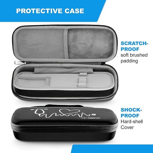 Primacare KB-9297-PK Pink Stethoscope Case, Supplies NOT Included, for Stethoscopes and Medical Supplies, Multiple Compartments, Portable and Lightweight First Aid Kit Bag, Accessories for Nurses in Saudi Arabia