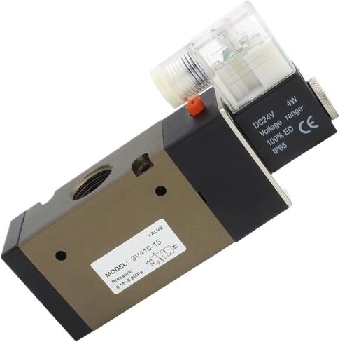 3V410-15 Air standard pneumatic control valve DC24V DC12V AC220V AC110V two-position three-way pneumatic reversing valve(3V410-15-NO DC12V) in Saudi Arabia