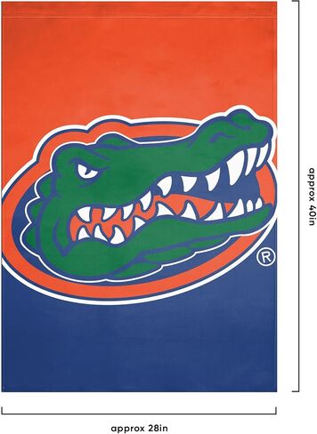FOCO NCAA Florida Gators للجنسين مزدوج الوجهين 40 "× 28" شعار الفريق العمودي ، العمودي 40 "× 28" ، مقاس واحد in Kuwait