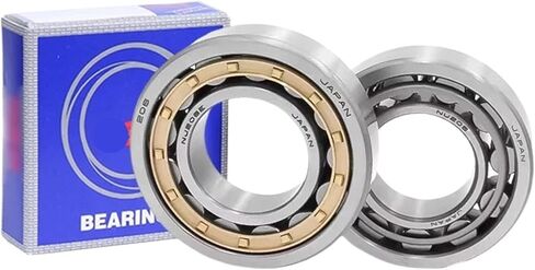 1Pcs Cylindrical Roller Bearing N NU NJ Nup RN 216 217 218 219 220 221 E M(M-Copper Holder,NU218) in Saudi Arabia