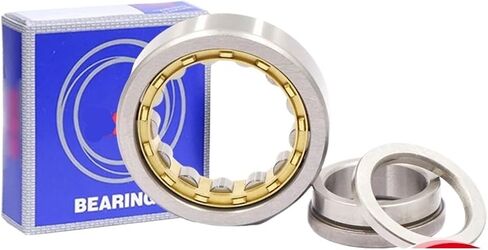1Pcs Cylindrical Roller Bearing N NU NJ Nup RN 216 217 218 219 220 221 E M(M-Copper Holder,NU218) in Saudi Arabia