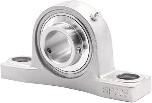 1PCS Stainless Steel Outer Spherical Bearing with Base SUCP201 ​​UCP202 UCP203 204 205(SUCP204) in Saudi Arabia