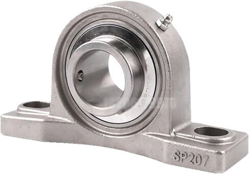 1PCS Stainless Steel Outer Spherical Bearing with Base SUCP201 ​​UCP202 UCP203 204 205(SUCP204) in Saudi Arabia