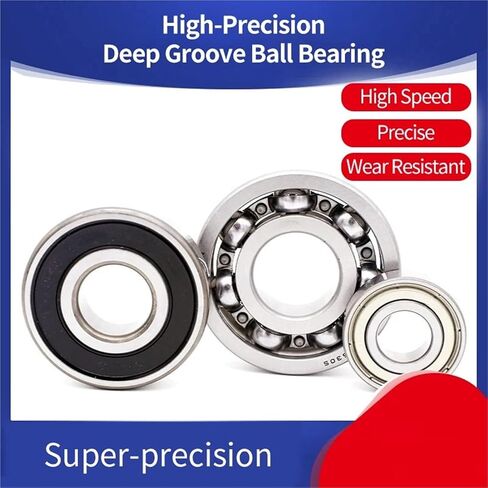 1Pcs Deep Groove Ball Bearing 6000 6001 6002 6003 6200 6201 6202 6203 6300 6301 6302 ZZ 2RS CM C3(Open,5PCS_6302 15X42X13MM) in Saudi Arabia