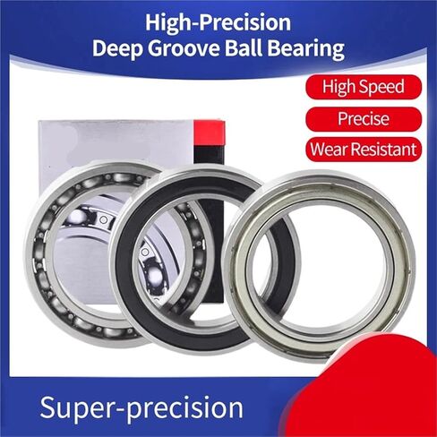 1Pcs Deep Groove Ball Bearing 6000 6001 6002 6003 6200 6201 6202 6203 6300 6301 6302 ZZ 2RS CM C3(Open,5PCS_6302 15X42X13MM) in Saudi Arabia