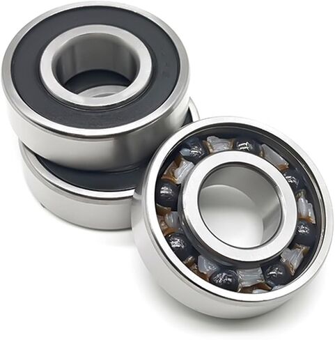 6205 Hybrid Ceramic Bearing 25 * 52 * 15mm Industry Motor Spindle 6205HC Hybrids Ball Bearings 10Pcs in Saudi Arabia