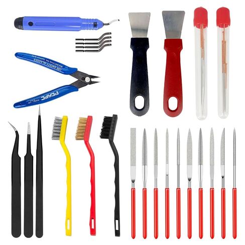أدوات طابعة 35pcs-3d أدوات الطباعة ثلاثية الأبعاد ， إكسسوارات الطابعة ثلاثية الأبعاد لفوهة الطابعة ثلاثية الأبعاد ، وإزالة النماذج ، والرمل ، والمصنف ، مجموعة أدوات DIY الأساسية للطباعة ثلاثية الأبعاد in Kuwait