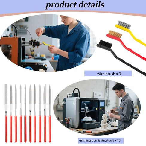 أدوات طابعة 35pcs-3d أدوات الطباعة ثلاثية الأبعاد ， إكسسوارات الطابعة ثلاثية الأبعاد لفوهة الطابعة ثلاثية الأبعاد ، وإزالة النماذج ، والرمل ، والمصنف ، مجموعة أدوات DIY الأساسية للطباعة ثلاثية الأبعاد in Kuwait