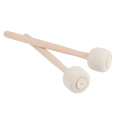 2 PCS MALLET MALLET ، Wool Love Foed Drum Stick ، ​​Armsticks Accussion Assectories Part for Drums in Kuwait