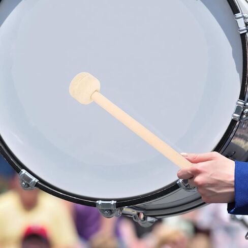 2 PCS MALLET MALLET ، Wool Love Foed Drum Stick ، ​​Armsticks Accussion Assectories Part for Drums in Kuwait