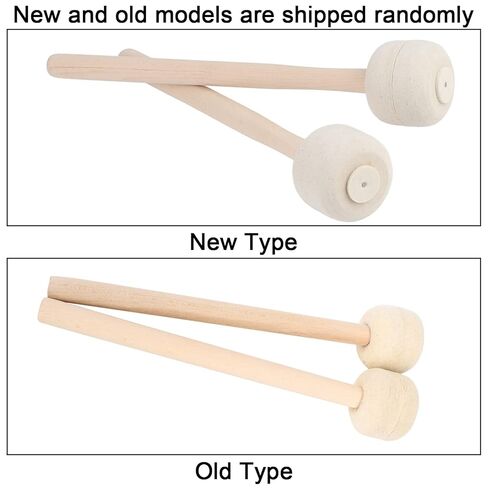 2 PCS MALLET MALLET ، Wool Love Foed Drum Stick ، ​​Armsticks Accussion Assectories Part for Drums in Kuwait