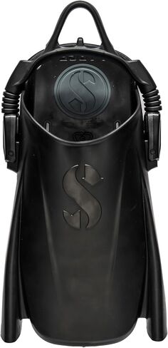 SCUBAPRO Modular Fin System for Snorkeling and Scuba Diving, Open Heel Boot-Fit Pocket, Black, XL in Saudi Arabia