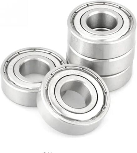 10pcs/Lot S6205zz S6205 ZZ 25x52x15mm ABEC-5 محامل الفولاذ المقاوم للصدأ محامل أخدود عميق 25 * 52 * 15mm 6205zz in Saudi Arabia