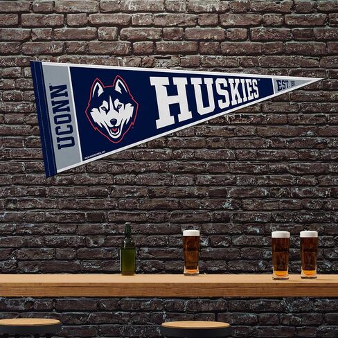 Rico Industries NCAA Connecticut Huskies - UConn Rally 12 "× 30" in Saudi Arabia