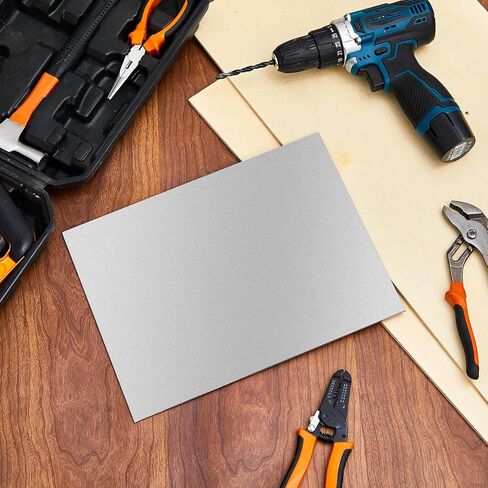 Photect 304 Stainless Steel Sheets 1/8'' x 9'' x 12 '' Stainless Steel Plates Sheet Metal for Kitchen DIY Crafting in Kuwait
