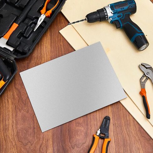 Photect 304 صفائح الفولاذ المقاوم للصدأ 1/8 بوصة × 9 بوصة × 12 بوصة ألواح من الفولاذ المقاوم للصدأ صفائح معدنية للمطبخ DIY صياغة in Kuwait