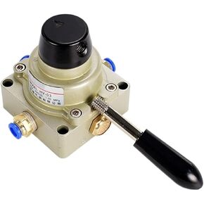 HV-02 HV-03 HV-04 HV200-02 HV300-03 HV400-04 Three-Position Four-Way Manual air Control Rotary Valve Manual air Switch(HV 02 W 6mm) in Saudi Arabia