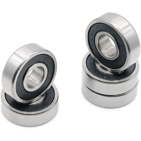 5Pcs S6000RS 10x26x8mm Stainless Steel Deep Groove Ball Bearing in Kuwait