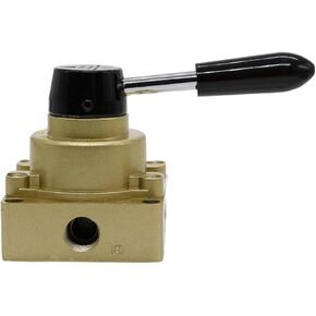 Pneumatic switch three-position four-way manual valve HV-02/HV200-02/HV200D/HV200B manual valve damper(HV-04) in Saudi Arabia