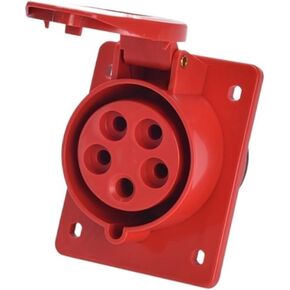موصل IP44 الكهربائي مقبس المكونات المائلة 3P4P5P 16A/32A المقابس الصناعية المقاومة للماء الإرساء الذكور والإناث 415V (أوبورن ، 16 أ) in Kuwait
