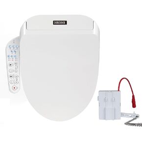 Kerde P30A Smart Bidet Toipet Sett مع تدفق السيارات والسيطرة المزدوجة (لوحة عن بعد+)-مقعد مسخن وغسل المياه الدافئ وفوهة التنظيف الذاتي والتناسب العالمي للمراحيض المطدودة (مسند ذراع عن بعد+) in Kuwait