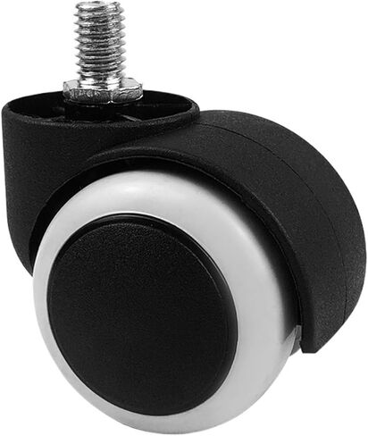 5 Pieces/lot 2 inch Swivel Chair Wheel boss Office Caster Computer Accessories Mute(Screw-Grey) in Saudi Arabia