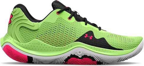 Under Armour UA Spawn 4-3024971-001 - أسود/أبيض/فضي معدني - 11 in Saudi Arabia
